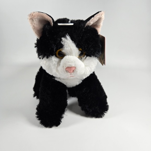 Aurora Maynard Cat & Sugar Too White Cat Mini Flopsie 8" Stuffed Animal Plush - Picture 6 of 15